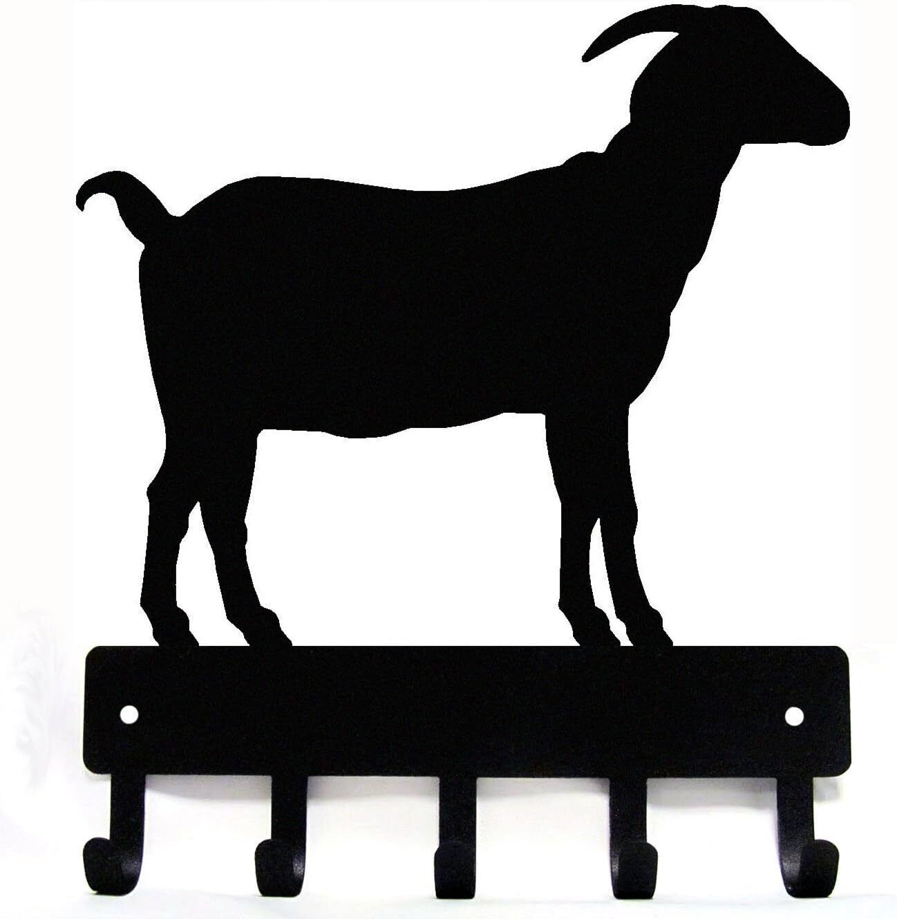Полка для ключей Farm Horned Goat #1 — металлическое настенное искусство шириной 9 дюймов/шириной 6 дюймов
Полка для ключей Farm Horned Goat #1 — металлическое настенное искусство шириной 9 дюймов/шириной 6 дюймов