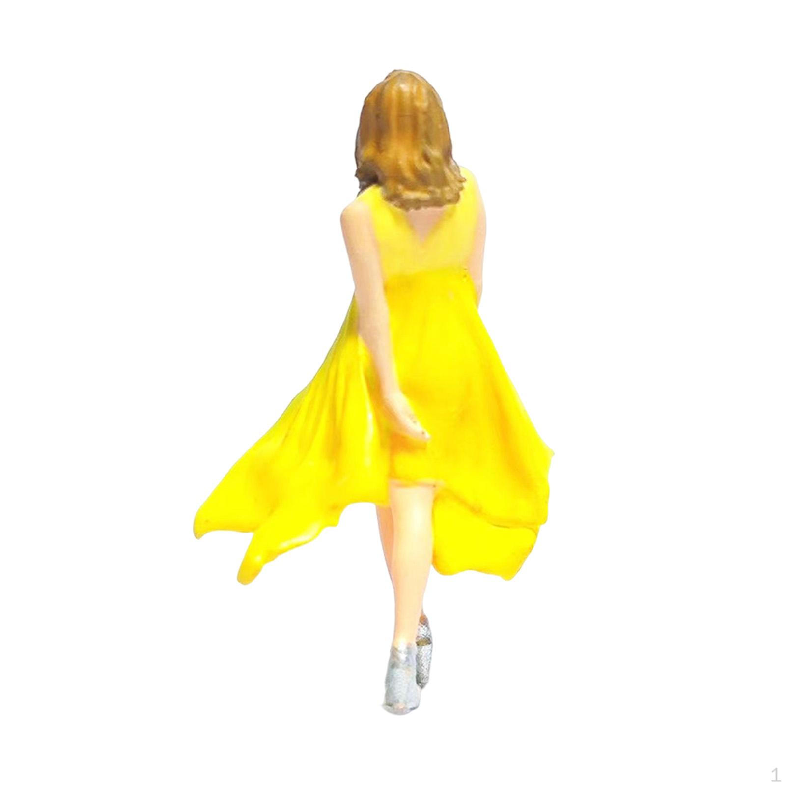 1:64 Scale Female Miniature Figures for Crafting And Display жовтий
1:64 Scale Female Miniature Figures for Crafting And Display жовтий