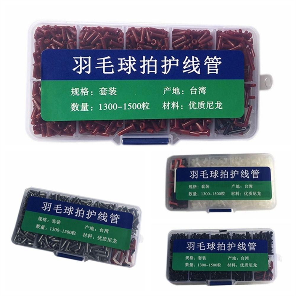Long-lasting Badminton Racket Grommets Nylon Badminton Strings Hole Protector Badminton Repair Kit
Long-lasting Badminton Racket Grommets Nylon Badminton Strings Hole Protector Badminton Repair Kit