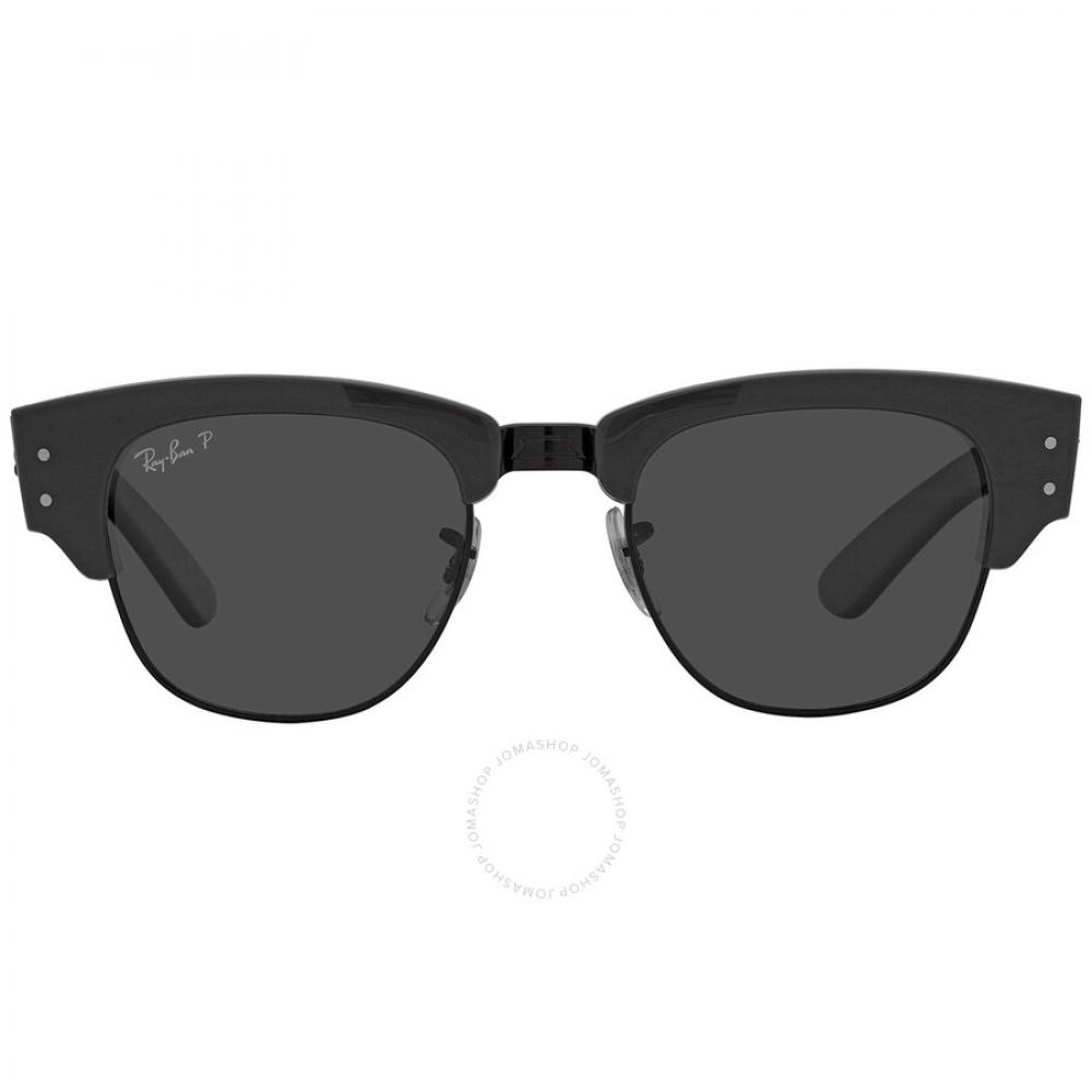 Ray Ban Mega Clubmaster Polarized Black Square Unisex Sunglasses RB0316S 136748 50
Ray Ban Mega Clubmaster Polarized Black Square Unisex Sunglasses RB0316S 136748 50