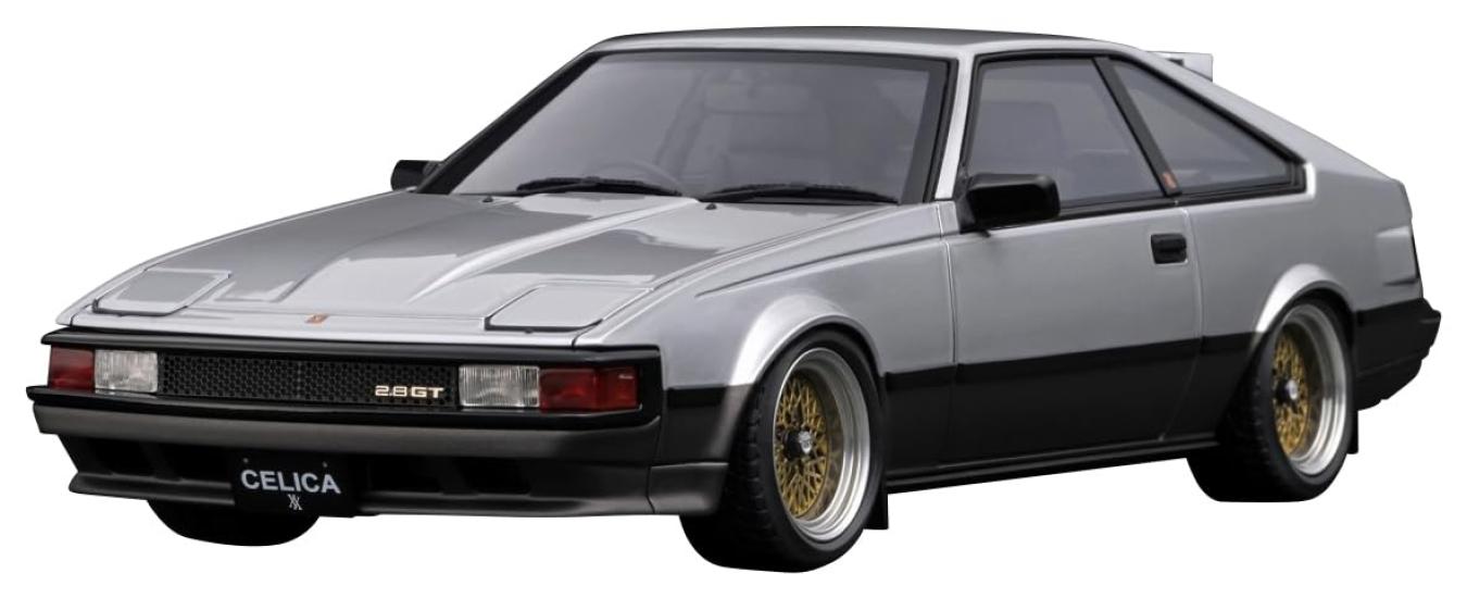 ignition model 1/18 Toyota Celica XX 2800GT (A60) Silver/Gun Metallic finished product IG3535
ignition model 1/18 Toyota Celica XX 2800GT (A60) Silver/Gun Metallic finished product IG3535