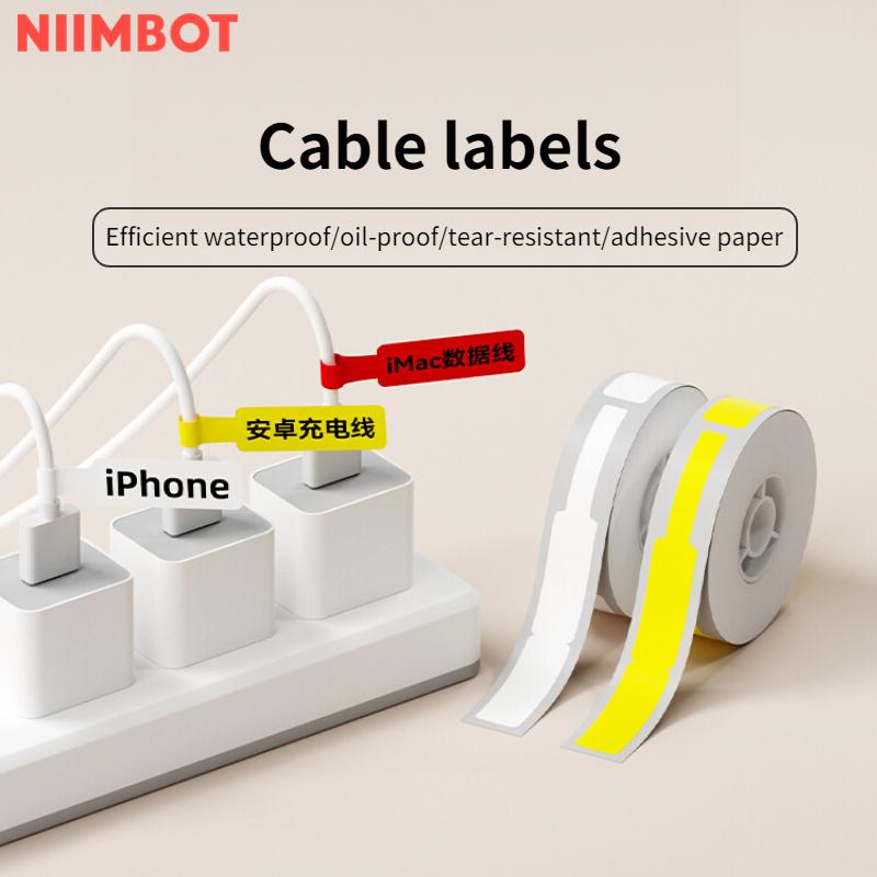 Кабельная этикетка NiiMbot для термопринтера D11 Термопринтер Bluetooth Термобумага для этикеток Использование для генераторной комнаты Offic
Кабельная этикетка NiiMbot для термопринтера D11 Термопринтер Bluetooth Термобумага для этикеток Использование для генераторной комнаты Offic
