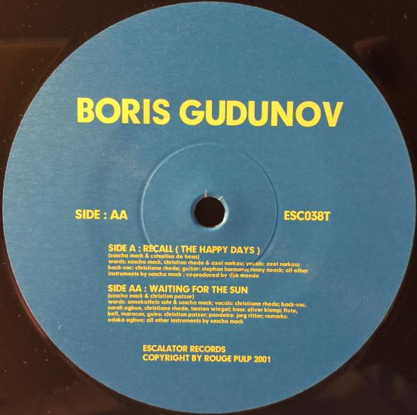 12inch Record BORIS GODUNOV - Recall (The Happy Days) / Waiting F ESC038T Escalator Recor 2001 Japan Dance & Electronica Used
12inch Record BORIS GODUNOV - Recall (The Happy Days) / Waiting F ESC038T Escalator Recor 2001 Japan Dance & Electronica Used
