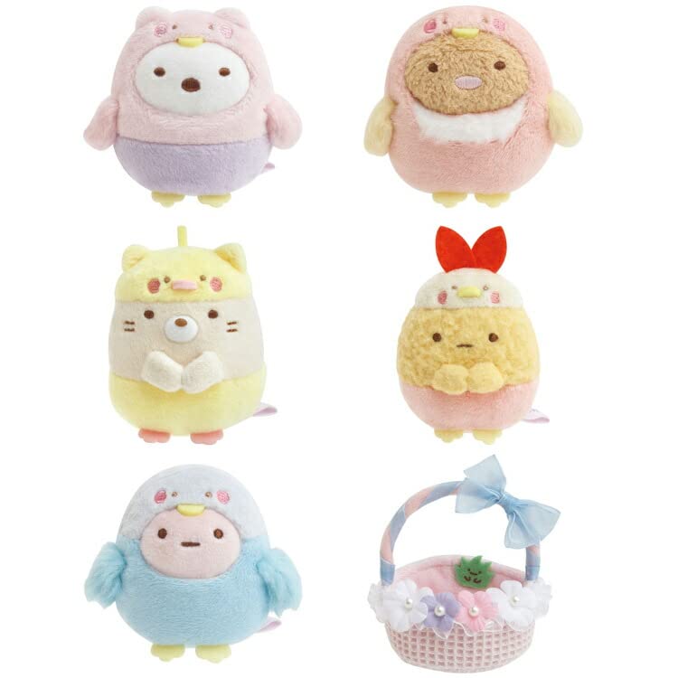 набор мягких игрушек Sumikko Gurashi Minnade Kotorikko коллекция Sumikko Gurashi San-X 6 штук ручные
набор мягких игрушек Sumikko Gurashi Minnade Kotorikko коллекция Sumikko Gurashi San-X 6 штук ручные