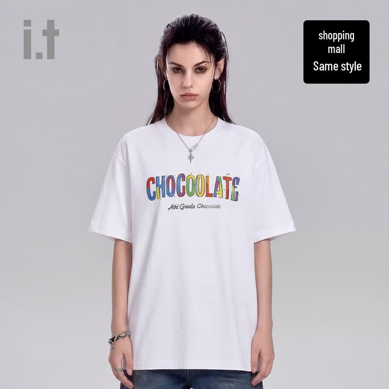 CHOCOOLATEi.t 2026 Unisex Loose-Fit Cotton Logo T-Shirt 4XL
CHOCOOLATEi.t 2026 Unisex Loose-Fit Cotton Logo T-Shirt 4XL
