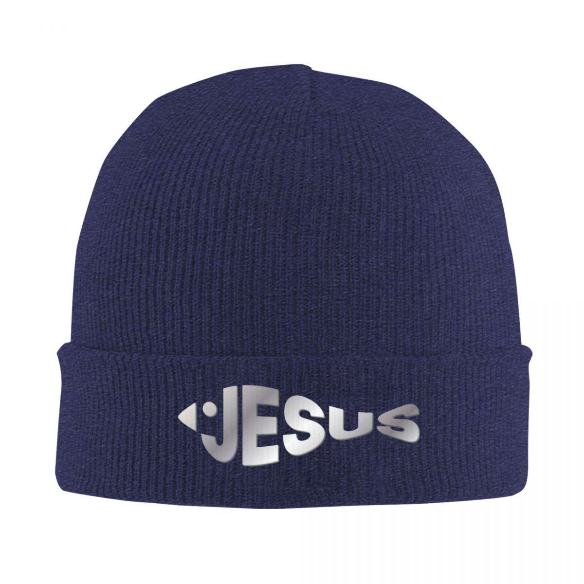Jesus Fish Knitted Hat Beanies Autumn Winter Hats Warm Casual Bible Christian Church Cap for Unisex Women Gift
Jesus Fish Knitted Hat Beanies Autumn Winter Hats Warm Casual Bible Christian Church Cap for Unisex Women Gift