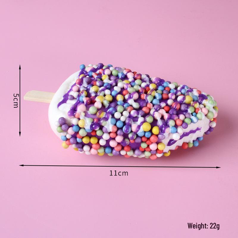 Simulated Dessert Ice Cream Magnet: Fake Popsicle Stick Chocolate Cream Model Decoration With Magnet for Fridge
Simulated Dessert Ice Cream Magnet: Fake Popsicle Stick Chocolate Cream Model Decoration With Magnet for Fridge