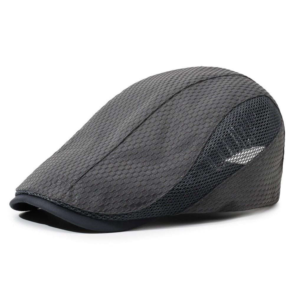 Sun Protection Newsboy Caps Solid Color Peaked Hat Fashion Beret Hats Men темно-сірий колір
Sun Protection Newsboy Caps Solid Color Peaked Hat Fashion Beret Hats Men темно-сірий колір