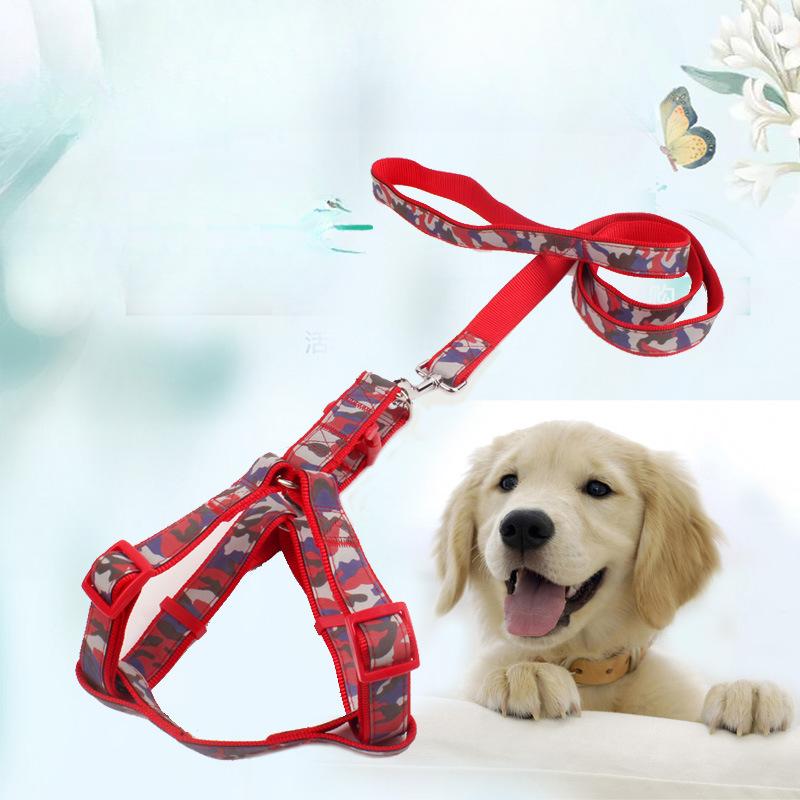 New Camouflage Leash Dog Leash Dog Reflective Chest and Back Small and Medium Sized Dog Pet Supplies XS:1.0cm*120cm
New Camouflage Leash Dog Leash Dog Reflective Chest and Back Small and Medium Sized Dog Pet Supplies XS:1.0cm*120cm