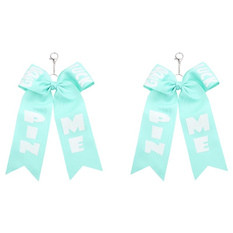 Pack Of 2 Cheerleader Bowknot Keychains Large Size Sporty Pin Me Style Key Rings Pendant For Bags And Backpacks озеро синього кольору
Pack Of 2 Cheerleader Bowknot Keychains Large Size Sporty Pin Me Style Key Rings Pendant For Bags And Backpacks озеро синього кольору