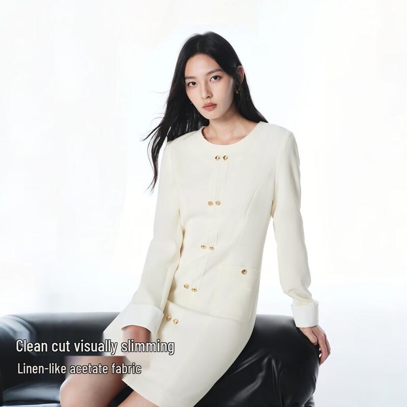 PEACEBIRD Women s Little Fragrance Commuter Dress S
PEACEBIRD Women s Little Fragrance Commuter Dress S