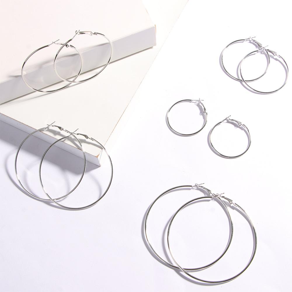 Korean Metal Punk Temperament Personalized Large Circle Hoop Earrings Jewelry Ear Studs Fashion
Korean Metal Punk Temperament Personalized Large Circle Hoop Earrings Jewelry Ear Studs Fashion