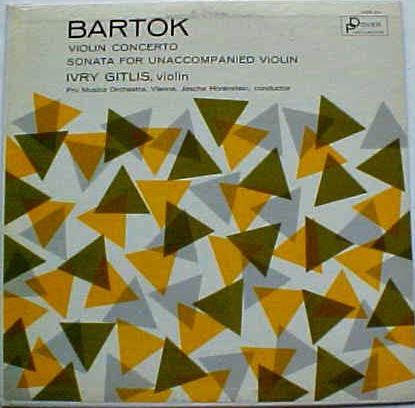 LP Record IVRY GITLIS PRO MUSICA ORCHESTRA Bartok Violin Concerto Sonata Fo HCR211 DOVER PUBLICAT 1962 US Classical Used
LP Record IVRY GITLIS PRO MUSICA ORCHESTRA Bartok Violin Concerto Sonata Fo HCR211 DOVER PUBLICAT 1962 US Classical Used
