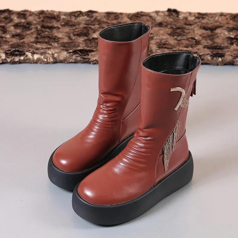 Модная женская обувь 2024 Высокое качество Задняя молния Женские ботинки Модная металлическая отделка Современные ботинки Женские Зимние ботинки до середины икры с кисточками 40 коричневый
Модная женская обувь 2024 Высокое качество Задняя молния Женские ботинки Модная металлическая отделка Современные ботинки Женские Зимние ботинки до середины икры с кисточками 40 коричневый