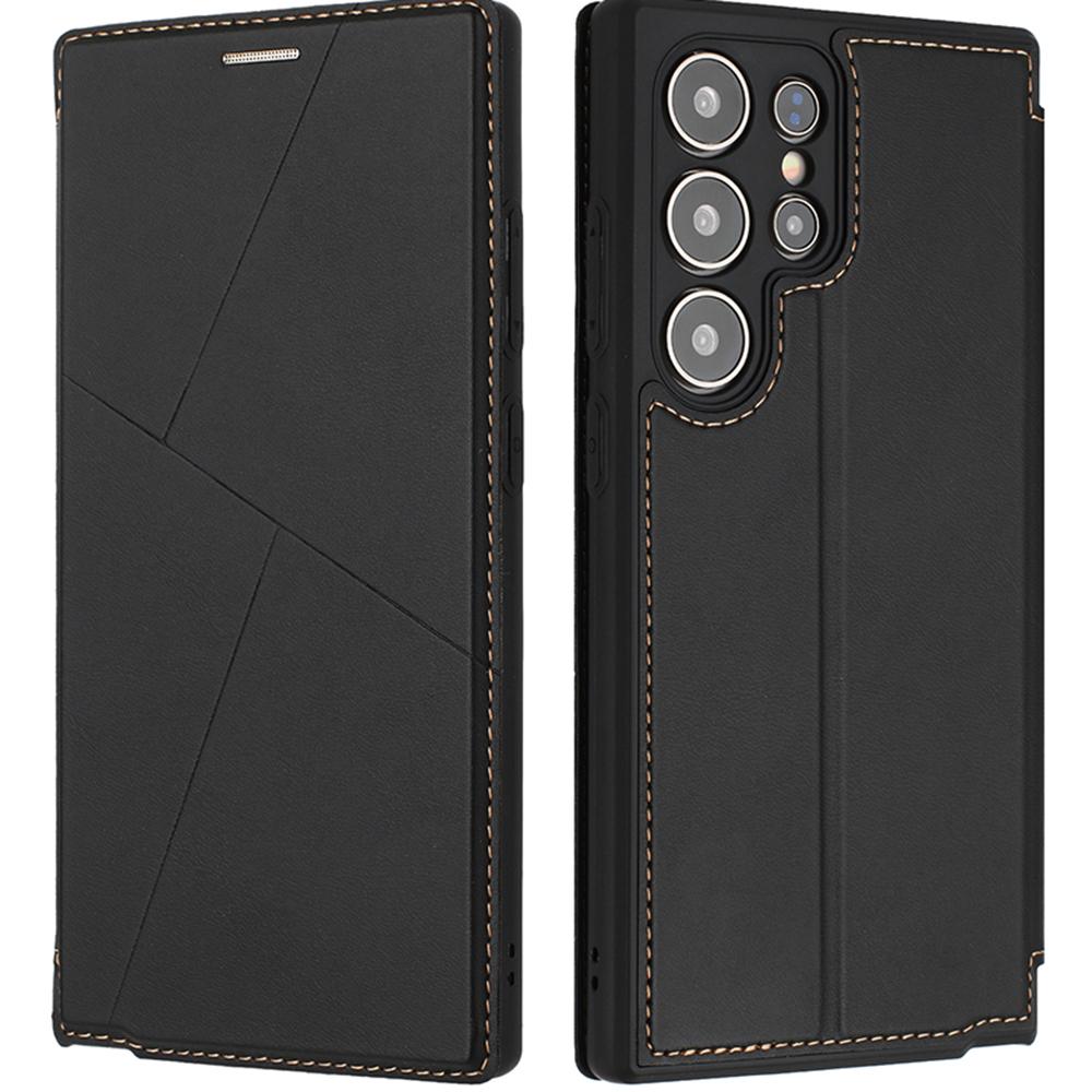 Для Samsung Galaxy S23 Ultra Чехол Магнитная застежка Слот для карт Кожаный откидной чехол для телефона Black
Для Samsung Galaxy S23 Ultra Чехол Магнитная застежка Слот для карт Кожаный откидной чехол для телефона Black