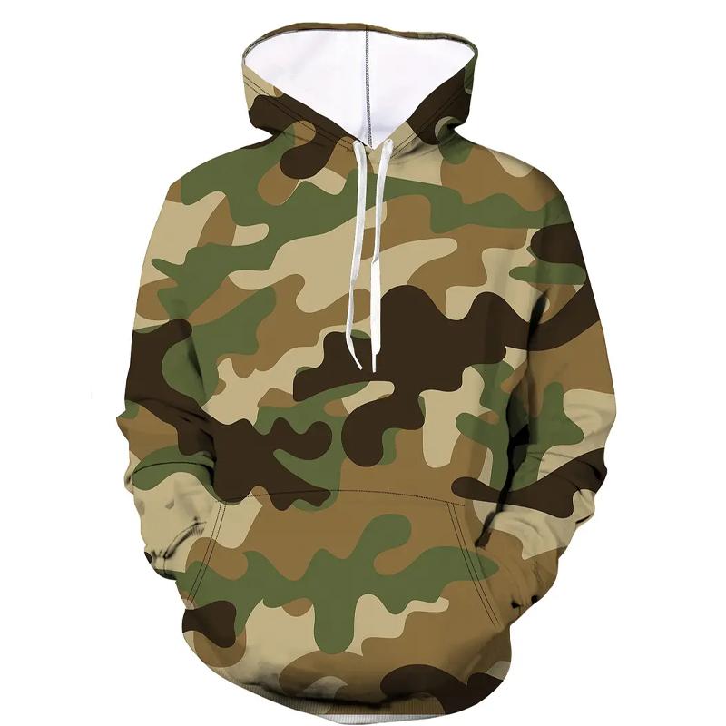 Толстовка з камуфляжним візерунком. Чоловіча повсякденна толстовка з графічним дизайном і капюшоном. Вуличний одяг із кишенею «кенгуру» 4XL сірий 
Толстовка з камуфляжним візерунком. Чоловіча повсякденна толстовка з графічним дизайном і капюшоном. Вуличний одяг із кишенею «кенгуру» 4XL сірий