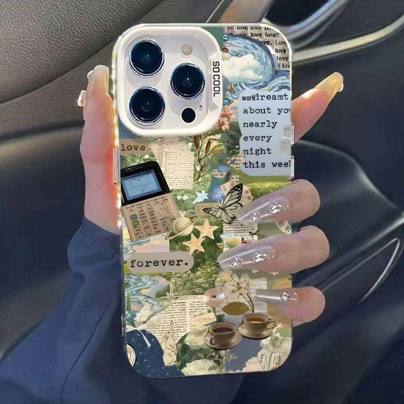 Collage Butterfly iPhone Case Compatible with Apple Air 17, 16 Pro, 15 Pro, 14 Pro iPhone 14 Pro Max
Collage Butterfly iPhone Case Compatible with Apple Air 17, 16 Pro, 15 Pro, 14 Pro iPhone 14 Pro Max