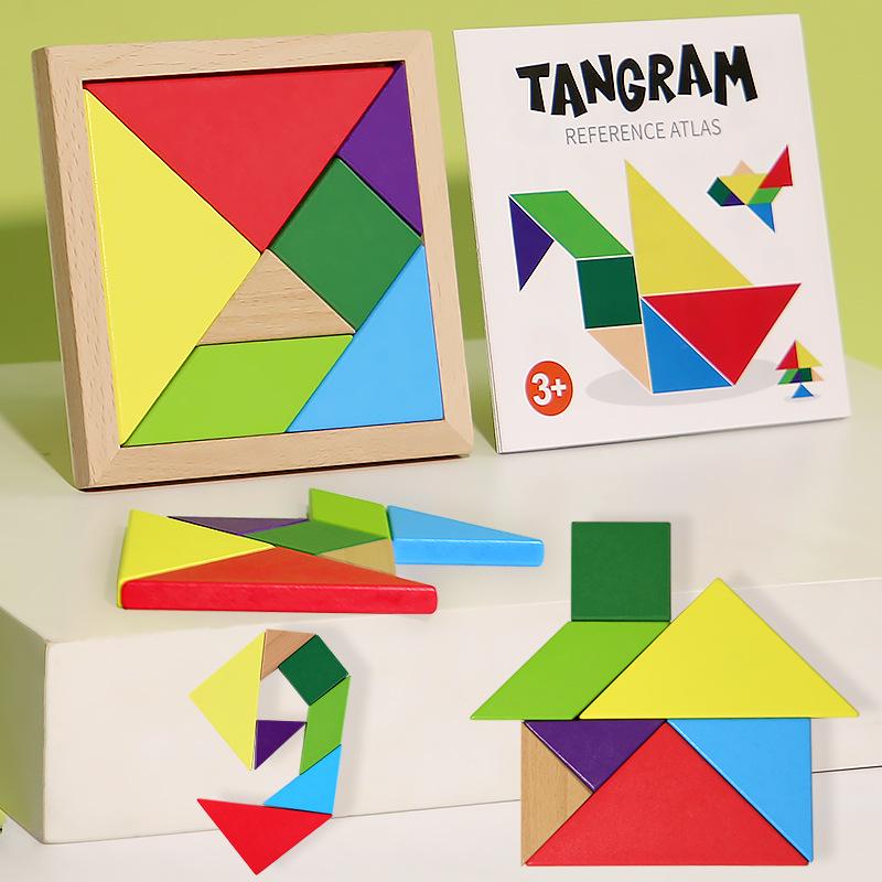 Magnetic Wooden Tangram Puzzle for Kindergarten & First-Grade Students - Educational Toy
Magnetic Wooden Tangram Puzzle for Kindergarten & First-Grade Students - Educational Toy