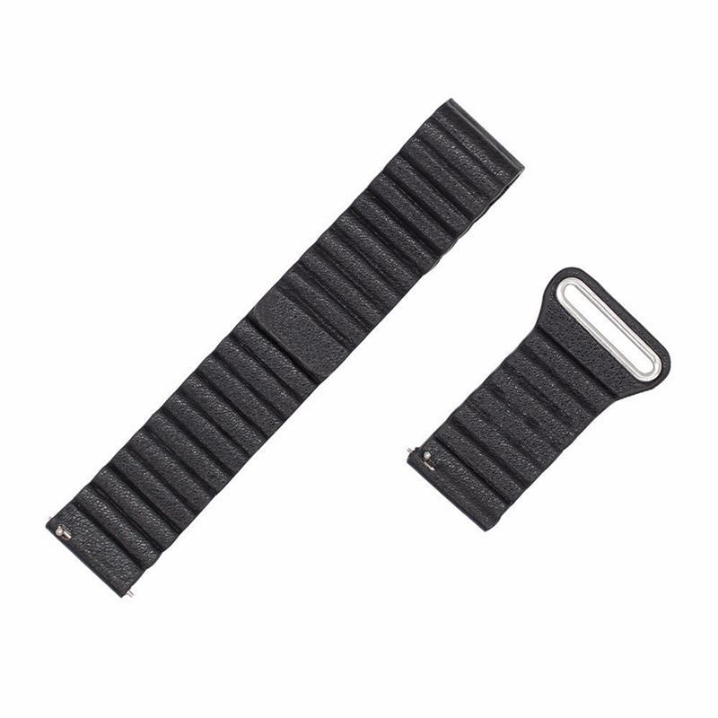 Magnetic Closure Leather Watch Replacement Strap 22mm for Huawei Watch GT/GT2 46mm/Honor MagicWatch/MagicWatch2 Black
Magnetic Closure Leather Watch Replacement Strap 22mm for Huawei Watch GT/GT2 46mm/Honor MagicWatch/MagicWatch2 Black