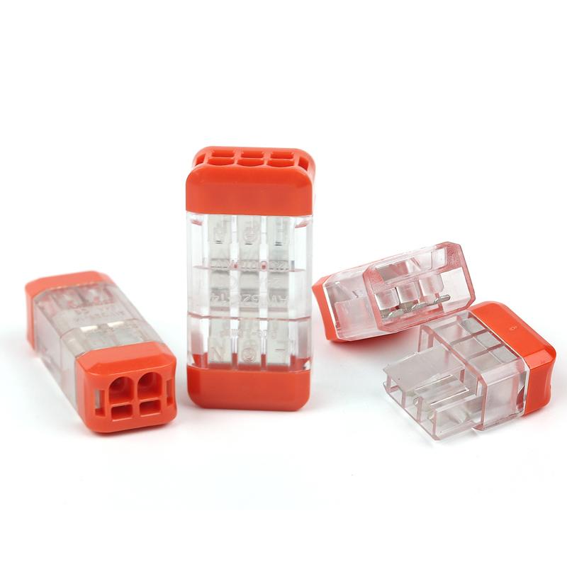 Quick Wire Connector Butt Type Square Pluggable Universal Compact Electrical Car Cable Connectors Push-in Terminal Block 10PCS
Quick Wire Connector Butt Type Square Pluggable Universal Compact Electrical Car Cable Connectors Push-in Terminal Block 10PCS