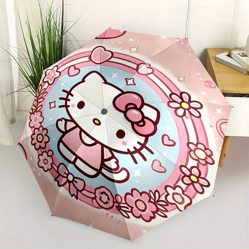 Hello Kitty,Cute Automatic Folding Umbrella-Simple 8-Rib Design, Bright Cartoon Pattern, Durable Iron Frame, Suitable For Travel, Outdoor, B
Hello Kitty,Cute Automatic Folding Umbrella-Simple 8-Rib Design, Bright Cartoon Pattern, Durable Iron Frame, Suitable For Travel, Outdoor, B
