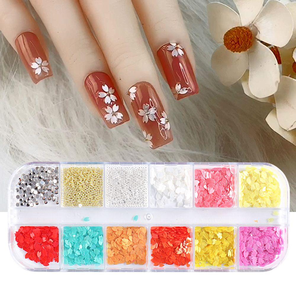 Petal Mini Steel Bead Spangles Gel Charms Nail Flakes Sakura Nail Sequins 3D Nail Art Decorations
Petal Mini Steel Bead Spangles Gel Charms Nail Flakes Sakura Nail Sequins 3D Nail Art Decorations