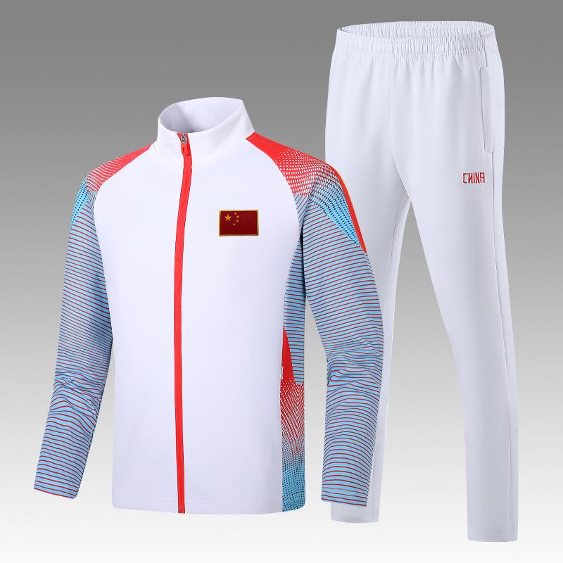 Chinese Team Sportswear Jacket: Spring/Autumn Stand-Up Collar for Coaches & Team Members 150
Chinese Team Sportswear Jacket: Spring/Autumn Stand-Up Collar for Coaches & Team Members 150
