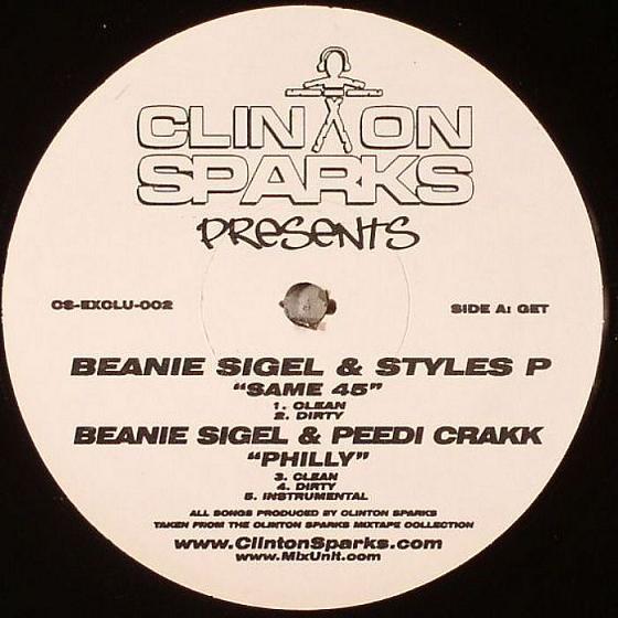 12inch Record BEANIE SIGEL - Clinton Sparks Presents CSEXCLU002 Not On Label US Rap & Hip-Hop/R&B Used
12inch Record BEANIE SIGEL - Clinton Sparks Presents CSEXCLU002 Not On Label US Rap & Hip-Hop/R&B Used