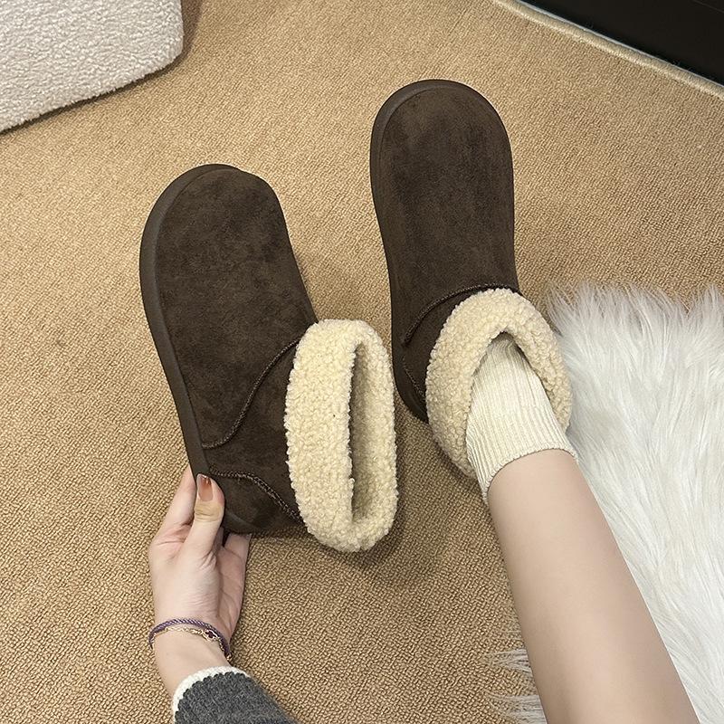 2025 autumn and winter platform ugly cute bread Birkenstocks short boots women s retro one-pedal snow boots short cotton boots 40
2025 autumn and winter platform ugly cute bread Birkenstocks short boots women s retro one-pedal snow boots short cotton boots 40