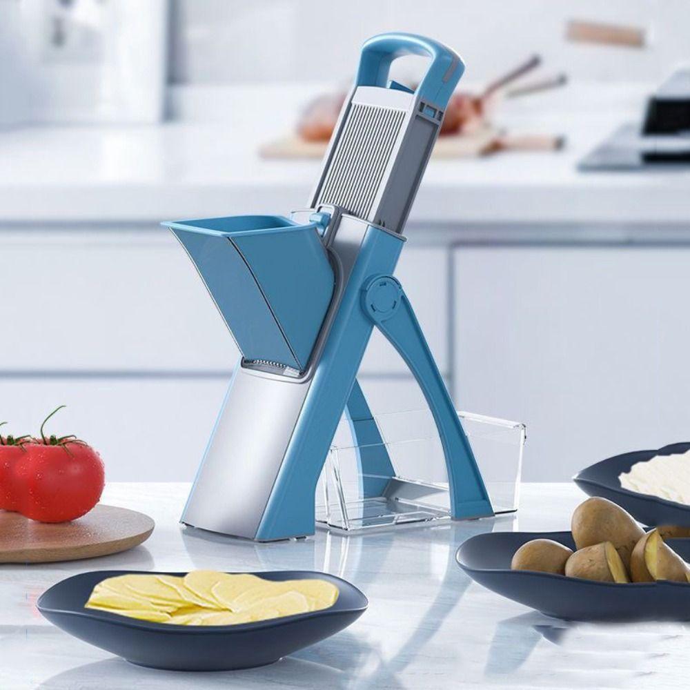 Multi Functional Vegetable Slicer Adjustable Thickness Potato Slicer Food Chopper Planing Machine зелений
Multi Functional Vegetable Slicer Adjustable Thickness Potato Slicer Food Chopper Planing Machine зелений