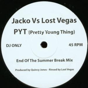 12inch Record JACKO, LOST VEGAS - Pyt (Pretty Young Thing) PLAY005 PLAYABLE MUSIC 2003 UK Dance & Electronica Used
12inch Record JACKO, LOST VEGAS - Pyt (Pretty Young Thing) PLAY005 PLAYABLE MUSIC 2003 UK Dance & Electronica Used