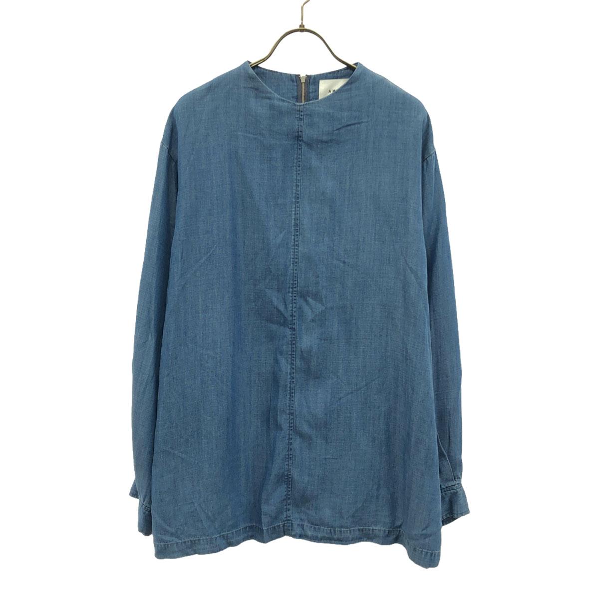 AMERI UNDRESSED Long sleeve No color pullover shirt M blue Back zip Women Used
AMERI UNDRESSED Long sleeve No color pullover shirt M blue Back zip Women Used