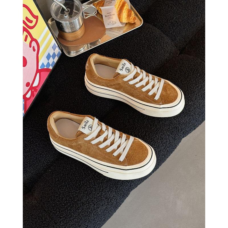 Autumn and winter new Maillard thick sole casual versatile lace-up sneakers board shoes schoolgirls 40 світло-коричневого кольору
Autumn and winter new Maillard thick sole casual versatile lace-up sneakers board shoes schoolgirls 40 світло-коричневого кольору
