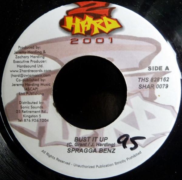 7inch Record SPRAGGA BENZ - Bust It Up SHAR0079 2 Hard 2001 2001 Jamaica Reggae, Ska & Dub Used
7inch Record SPRAGGA BENZ - Bust It Up SHAR0079 2 Hard 2001 2001 Jamaica Reggae, Ska & Dub Used