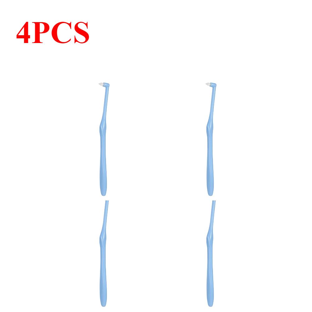 4pcs Orthodontic Toothbrush Pointed Head Soft Hair Correction Clean Teeth Gap Floss Oral Hygiene Teeth Braces Tooth Brushes
4pcs Orthodontic Toothbrush Pointed Head Soft Hair Correction Clean Teeth Gap Floss Oral Hygiene Teeth Braces Tooth Brushes