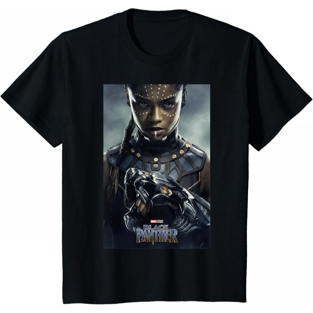Футболка унисекс с коротким рукавом Marvel Черная Пантера Шури, легкий хлопок, стандартный крой, круглый вырез, повседневный топ для взрослых фанатов S
Футболка унисекс с коротким рукавом Marvel Черная Пантера Шури, легкий хлопок, стандартный крой, круглый вырез, повседневный топ для взрослых фанатов S