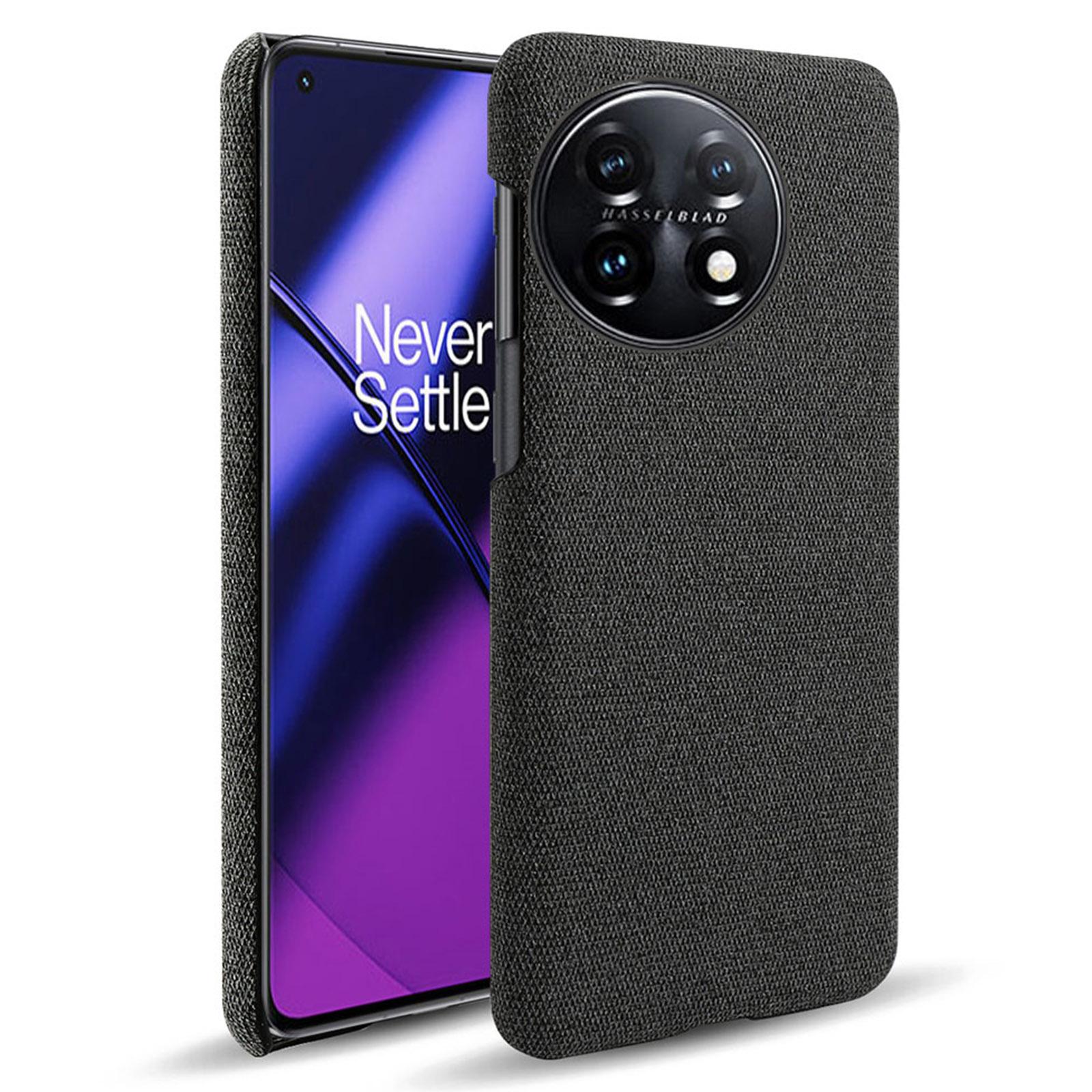 For OnePlus 11 5G Non-slip Slim Cell Phone Case Solid Color Hard PC+Cloth Shockproof Phone Cover Black
For OnePlus 11 5G Non-slip Slim Cell Phone Case Solid Color Hard PC+Cloth Shockproof Phone Cover Black