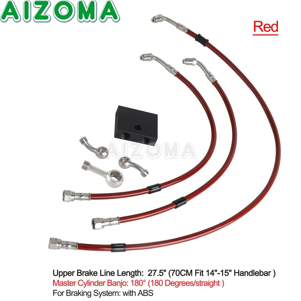 Motorcycle Brake Line 70cm Steel Clutch Hose Cable For Harley Sporster Roadster XL1200CX 2016-22 FXDR FXDRS 19-22 Softail 18-24 B Red
Motorcycle Brake Line 70cm Steel Clutch Hose Cable For Harley Sporster Roadster XL1200CX 2016-22 FXDR FXDRS 19-22 Softail 18-24 B Red