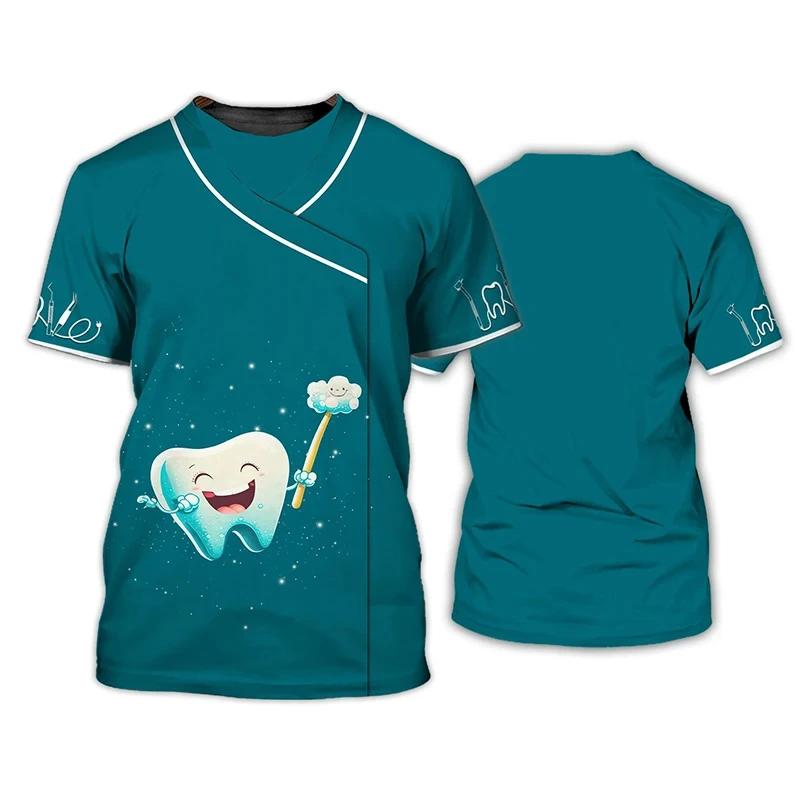 Футболки для стоматологов, женская футболка с круглым вырезом, персонализированная униформа для медсестер, 3D принт, с короткими рукавами, большая женская повседневная женская одежда L
Футболки для стоматологов, женская футболка с круглым вырезом, персонализированная униформа для медсестер, 3D принт, с короткими рукавами, большая женская повседневная женская одежда L