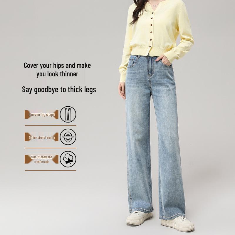 Women s High Waist Slim Straight Leg Denim Pants - Petite, Four Seasons, Spring/Autumn. Size 26: Fits 86-95 lbs светло-синий
Women s High Waist Slim Straight Leg Denim Pants - Petite, Four Seasons, Spring/Autumn. Size 26: Fits 86-95 lbs светло-синий