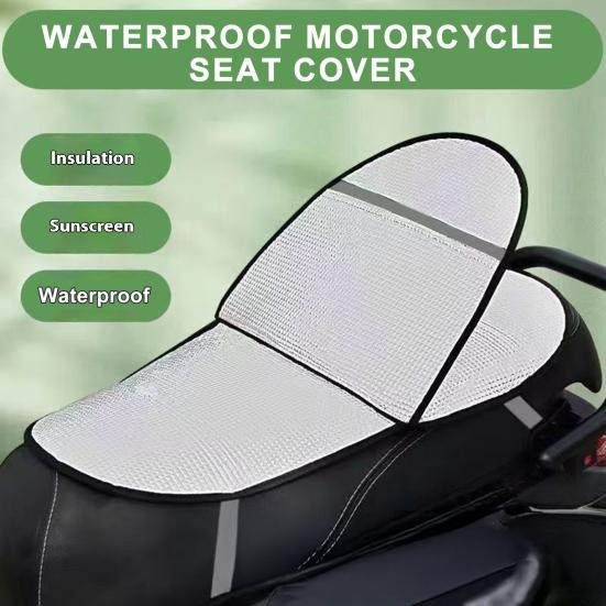 Universal Motorcycle Seat Cushion Sun Protection Aluminum Foil Sunshield Waterproof Heatproof Summer
Universal Motorcycle Seat Cushion Sun Protection Aluminum Foil Sunshield Waterproof Heatproof Summer