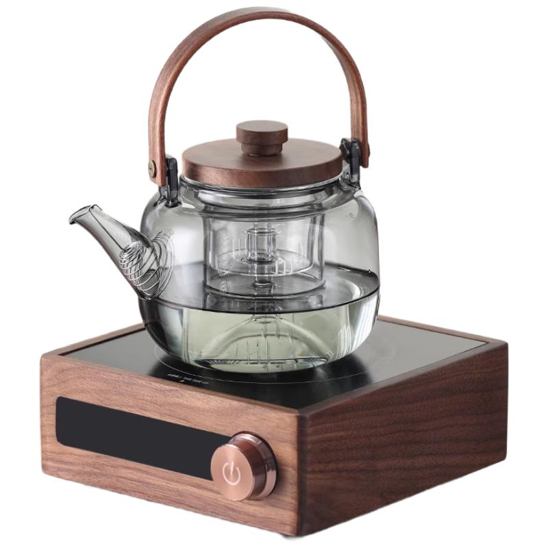Walnut Wood Electric Ceramic Tea Maker Set
Walnut Wood Electric Ceramic Tea Maker Set