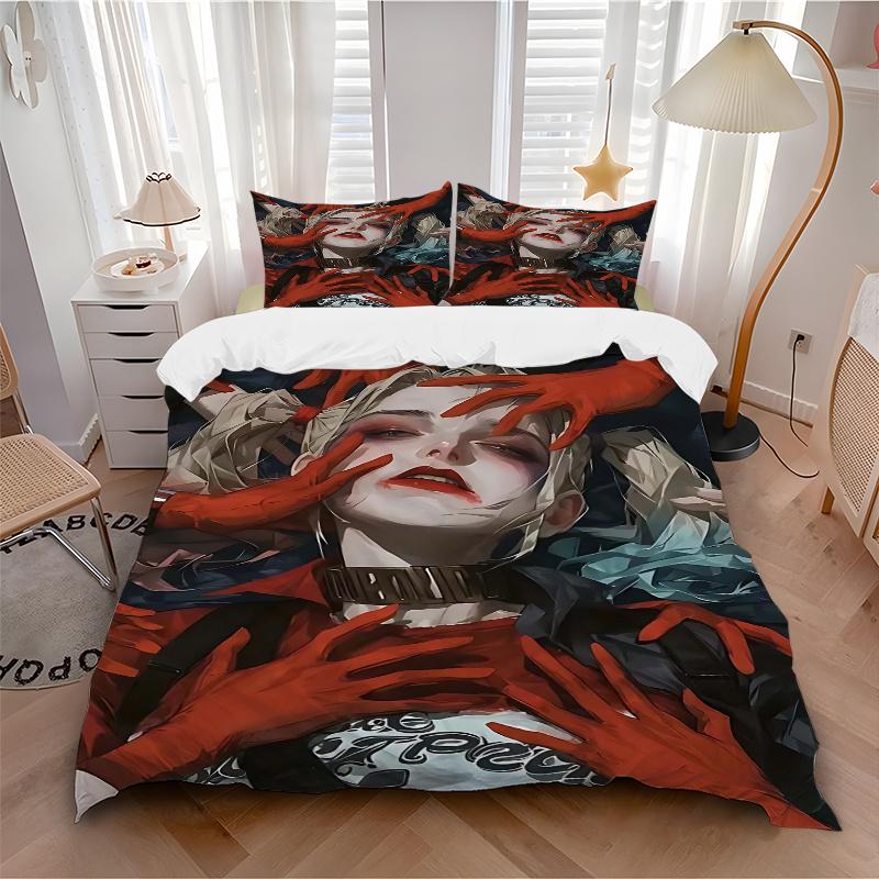 3pcs Anime Cartoon Design Comforter Set with Two Pillowcases (No Core), Perfect for Bedroom and Guest Room Decoration, Festive Gift 135x200cm
3pcs Anime Cartoon Design Comforter Set with Two Pillowcases (No Core), Perfect for Bedroom and Guest Room Decoration, Festive Gift 135x200cm