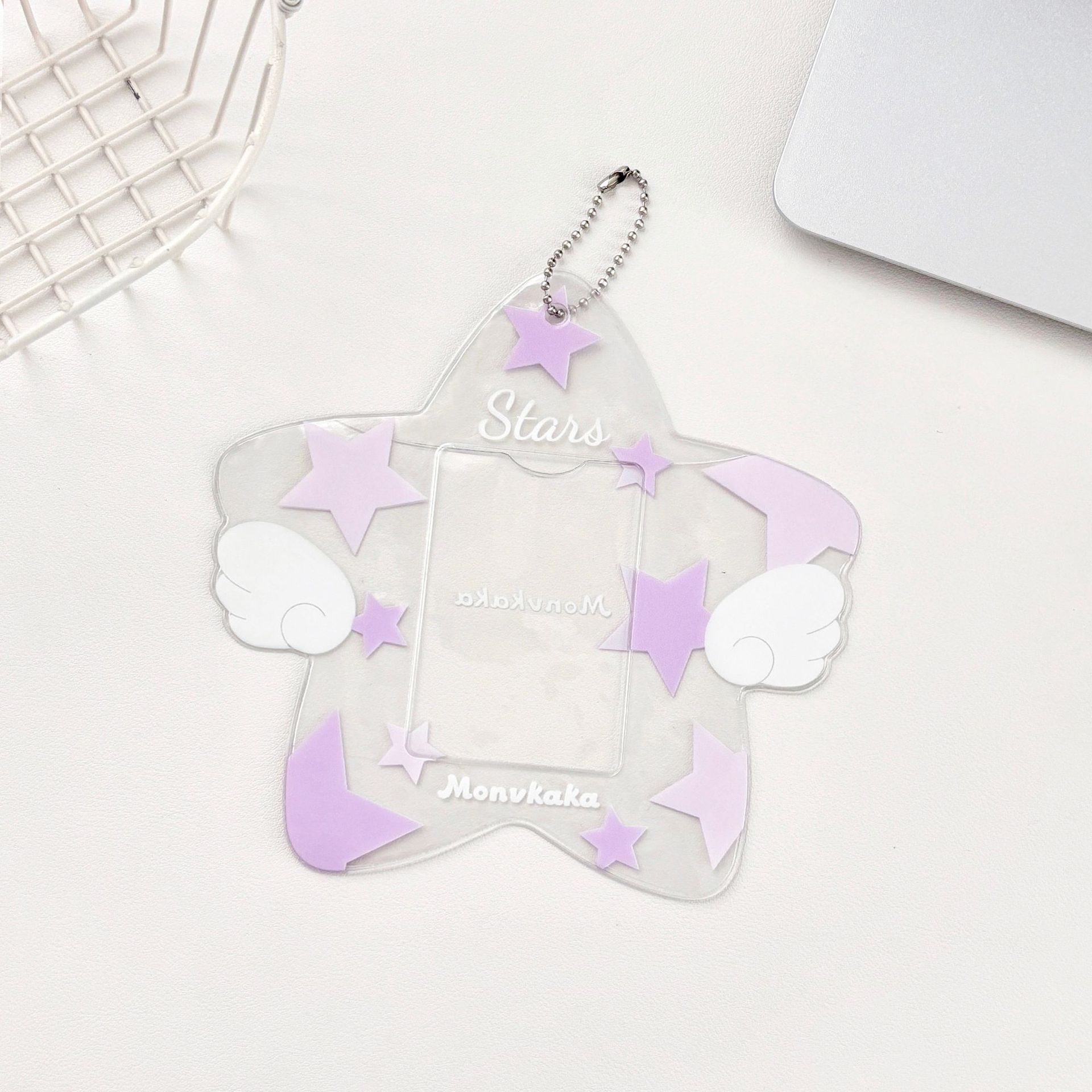 Transparent Star-shaped 3-inch Photo Card Holder PVC Card Holder Small Card Organiser Card Sleeve
Transparent Star-shaped 3-inch Photo Card Holder PVC Card Holder Small Card Organiser Card Sleeve