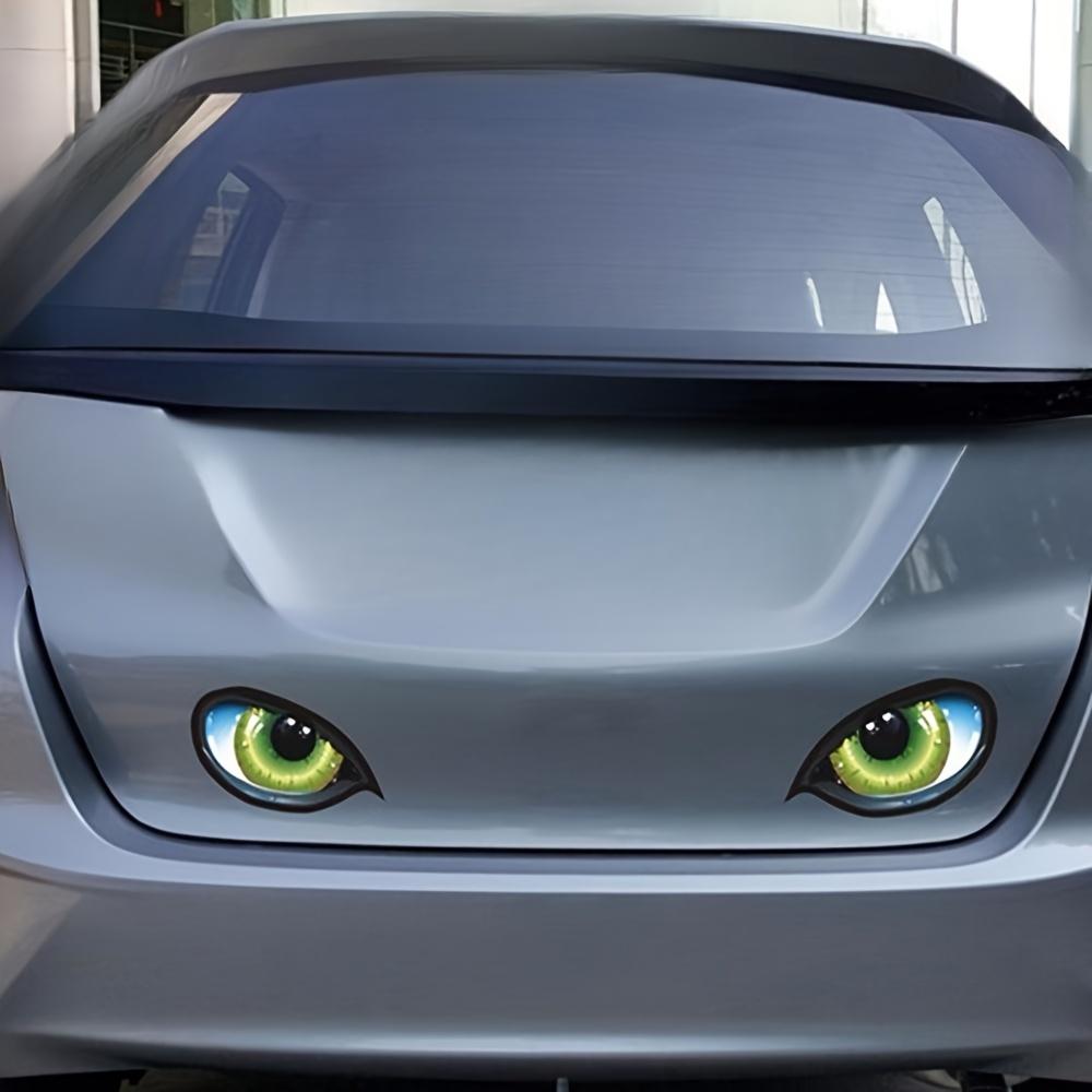 Two Imaginative Vehicle Decals Featuring Bright Three-Dimensional Green Cat-Like Eyes That Seem to Be Watching 1 Pair
Two Imaginative Vehicle Decals Featuring Bright Three-Dimensional Green Cat-Like Eyes That Seem to Be Watching 1 Pair