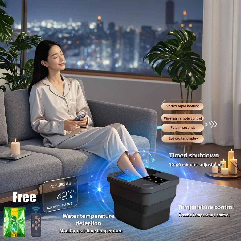 Складное ведро для ног Полностью автоматический нагрев Массаж Электрическая ванночка для ног Бытовое Ведро для замачивания ног с постоянной температурой
Складное ведро для ног Полностью автоматический нагрев Массаж Электрическая ванночка для ног Бытовое Ведро для замачивания ног с постоянной температурой