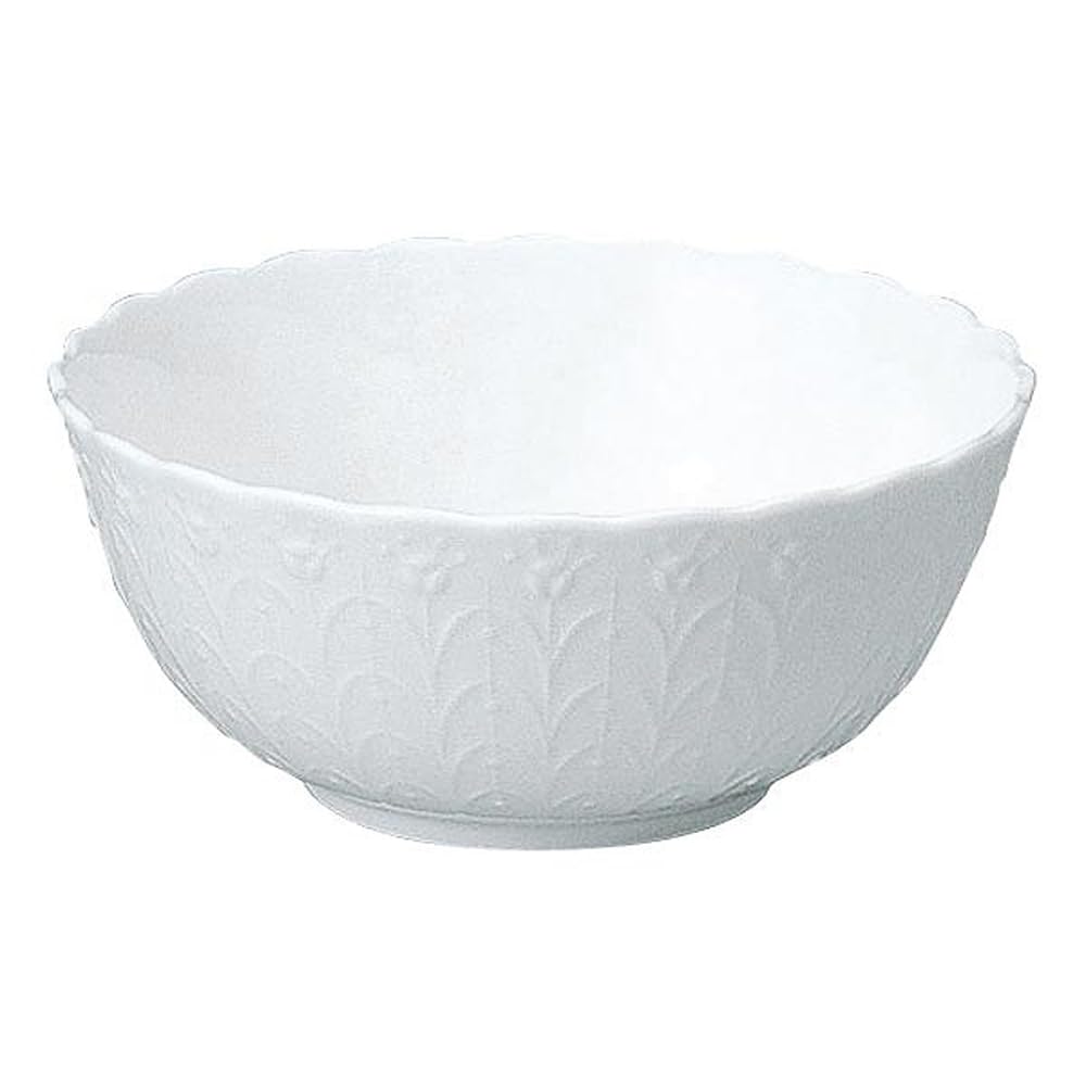 NARUMI Silky White Salad Bowl, 14cm Diameter, White, Cute Relief Design, Microwaveable, Dishwasher Safe, 9968-3443P
NARUMI Silky White Salad Bowl, 14cm Diameter, White, Cute Relief Design, Microwaveable, Dishwasher Safe, 9968-3443P