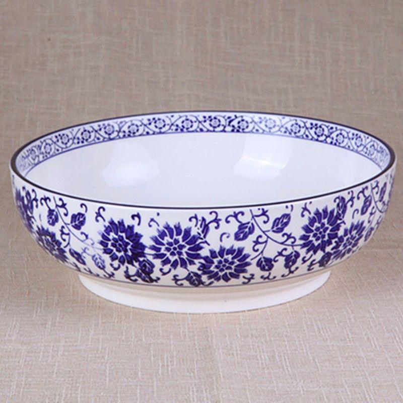 Синьо-біла порцелянова керамічна миска для супу, локшини, риби з квашеною капустою та іншого 8-inch Blue and White (20*6.8cm) - 1 piece
Синьо-біла порцелянова керамічна миска для супу, локшини, риби з квашеною капустою та іншого 8-inch Blue and White (20*6.8cm) - 1 piece