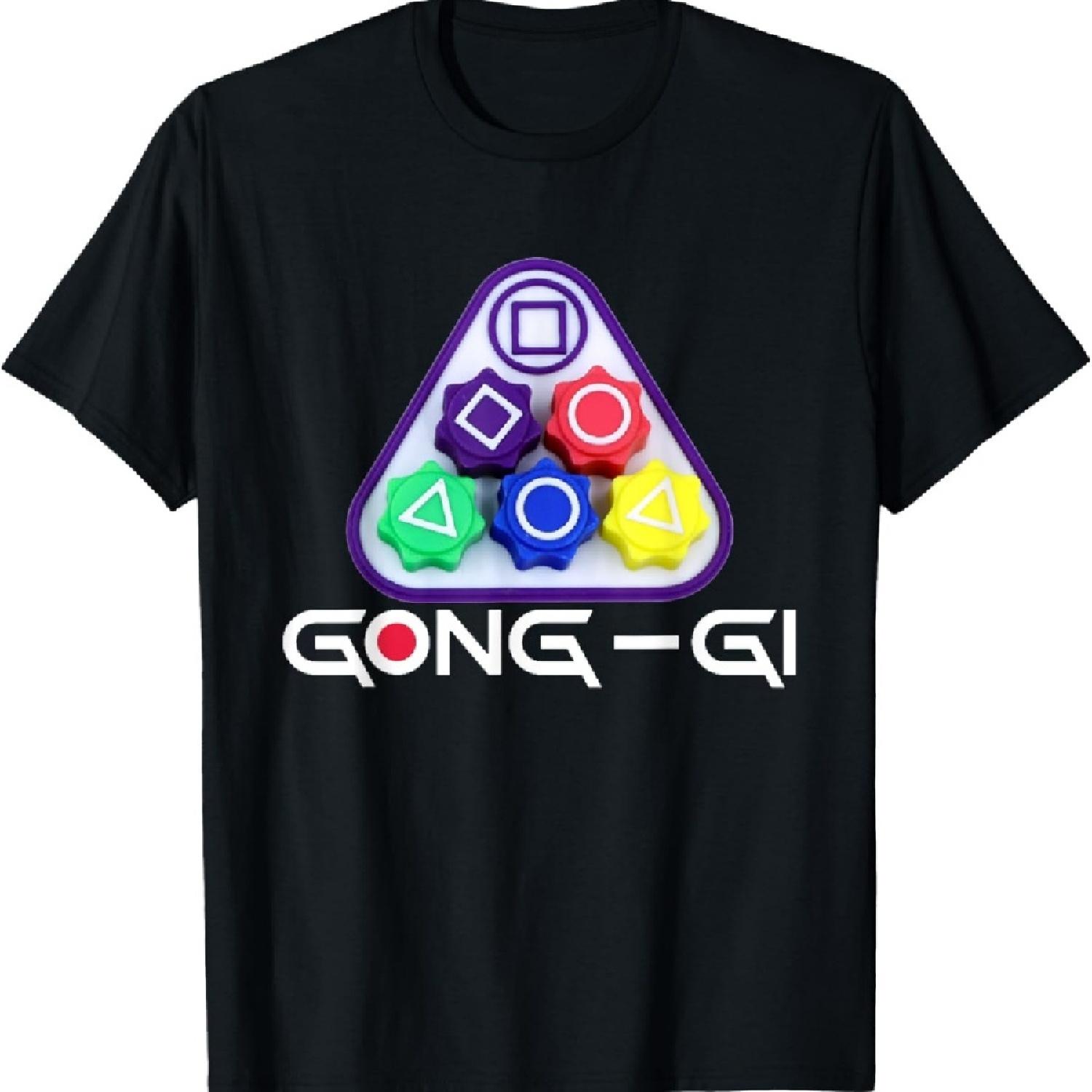 Забавная игрушка для ловли Гонгги Корейская игра в кальмара Традиционная игра Футболка XXXXXL чёрный
Забавная игрушка для ловли Гонгги Корейская игра в кальмара Традиционная игра Футболка XXXXXL чёрный