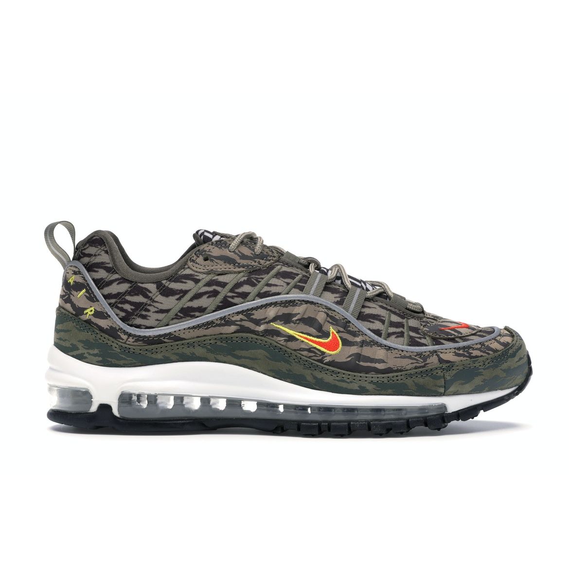 Мужские кроссовки Nike Air Max 98 AOP Camo, зеленый хаки, оранжевый, средний, оливковый AQ4130-200
Мужские кроссовки Nike Air Max 98 AOP Camo, зеленый хаки, оранжевый, средний, оливковый AQ4130-200